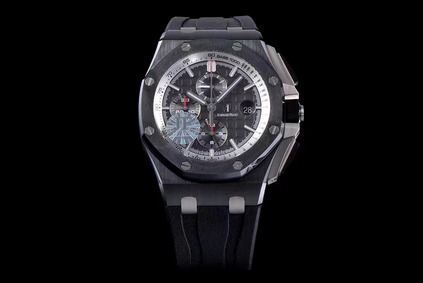 Replica Audemars Piguet Royal Oak Offshore Keramik 26405CE 44mm Real Ceramic JF 1:1 Best Edition Gray Dial A7750 - 1:1 Mirror Replica